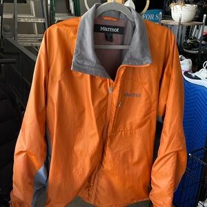 MARMOT FULL ZIP PERFORMANCE JACKET LIGHT WEIGHT MENS XL CLEAN NO FLAWS PTP 26 in